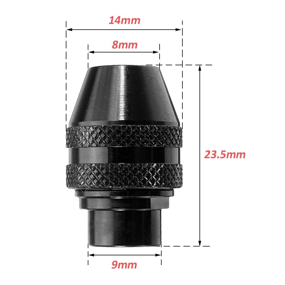 2 Pcs Multi Quick Change Keyless Chuck for Dremel 4486 Rotary Tools 3000 4000