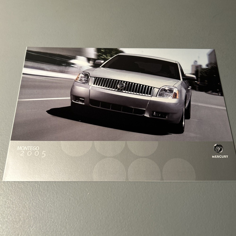 2005 Mercury Montego Preview Brochure