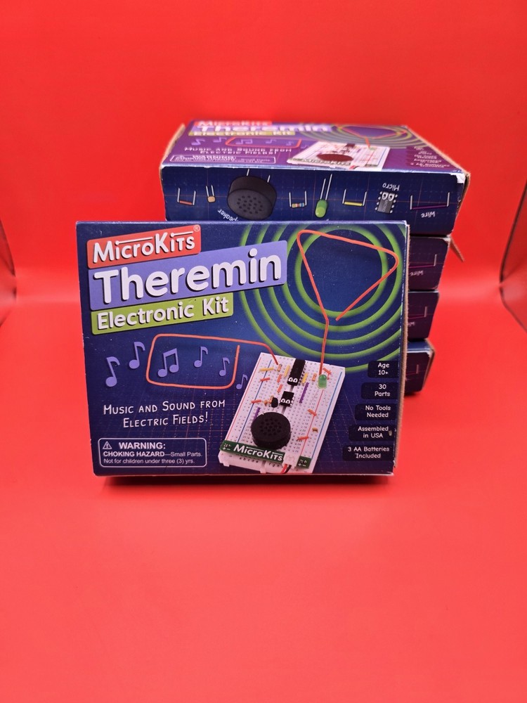 MicroKits Theremin Electronics Kit | Educational Electronic Music STEAM/STEM Kit