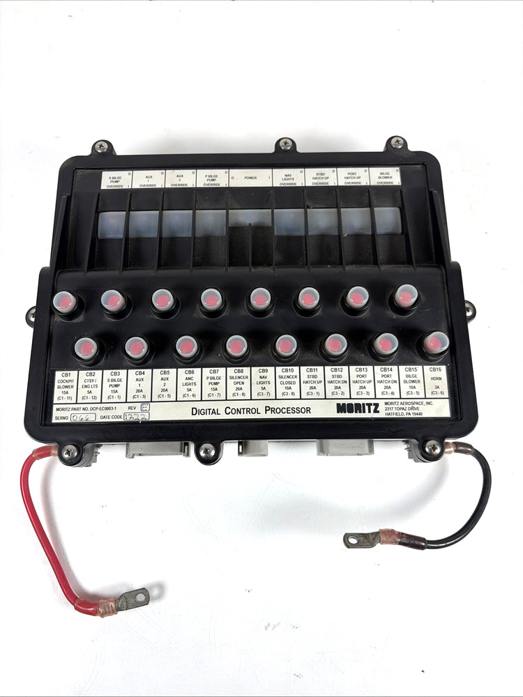 Moritz DCP-EC0003-1 Switch Panel/Digital Control Processor
