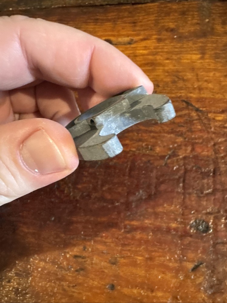 M1 Garand Front Hand Guard Ferrule Cap - Gray Parkerized.