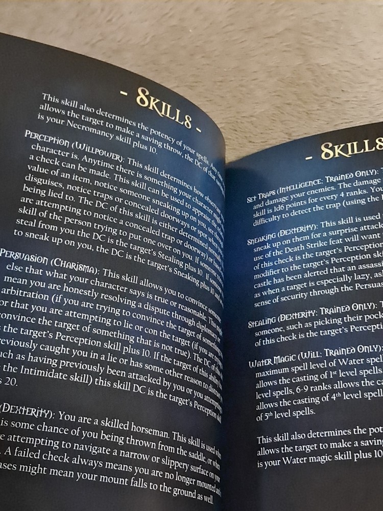 Two Worlds Tabletop RPG Book