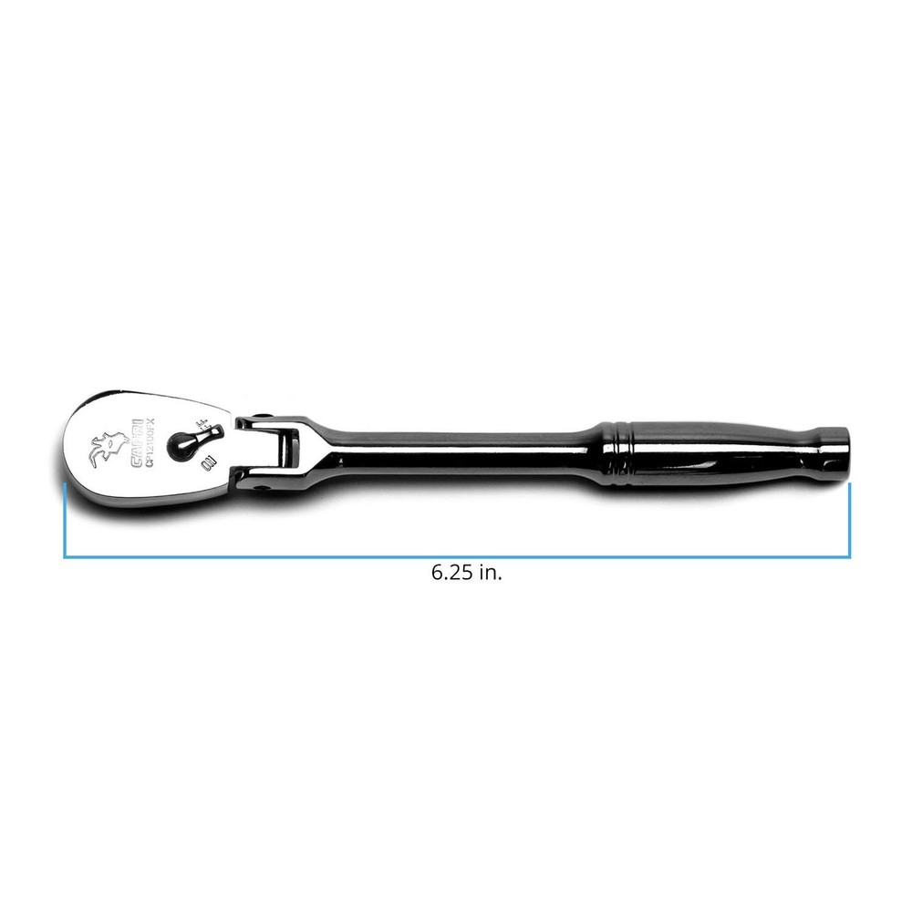 Capri Tools 1/4-Inch Drive Low Profile Flex-Head 1/4" Drive, Multi-color