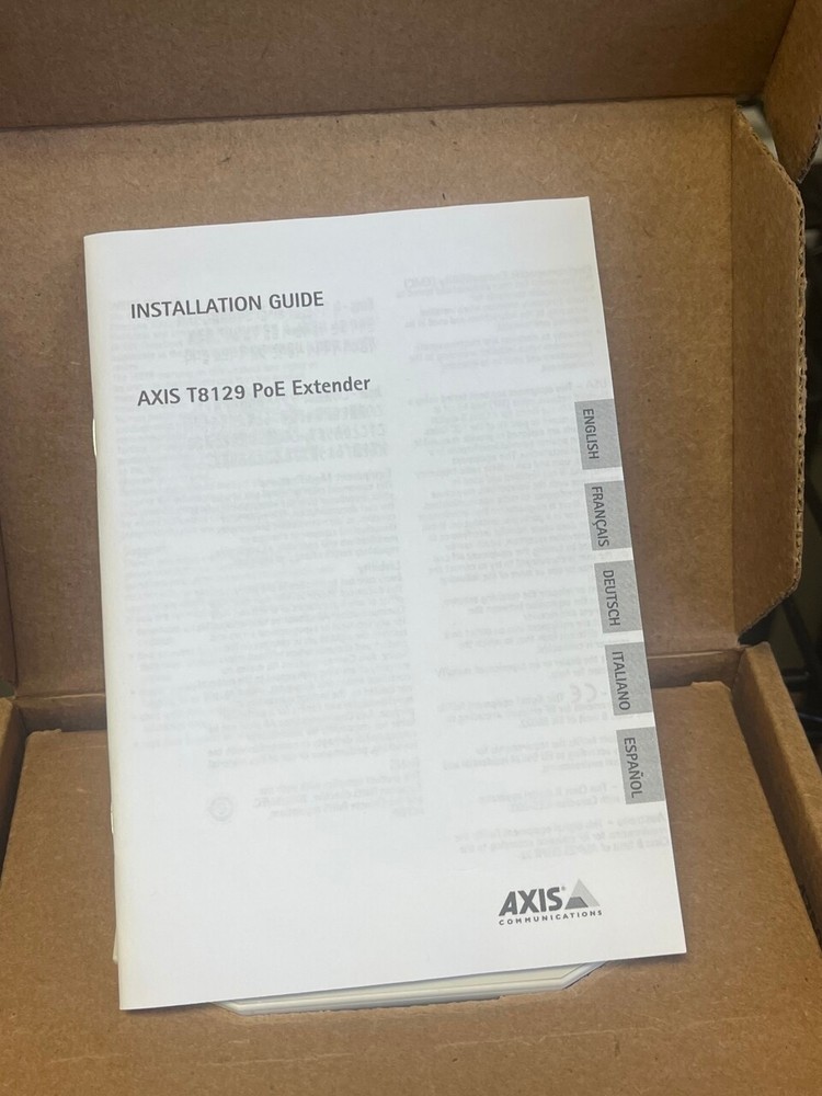 AXIS T8129 PoE Extender (5025-281) | NEW Open Box