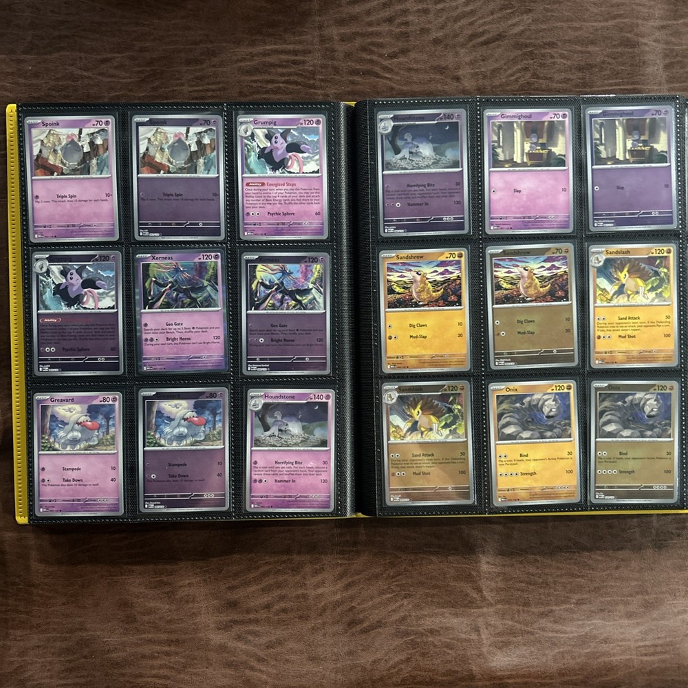 Pokemon MEGA EVOLUTION ME01 Complete Master Base Set including all RH & EXs