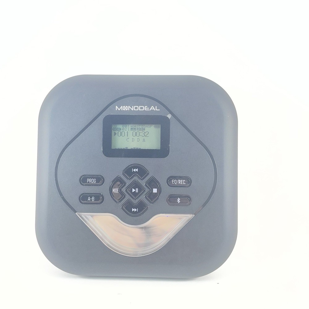 MONODEAL Rechargeable Portable CD Player