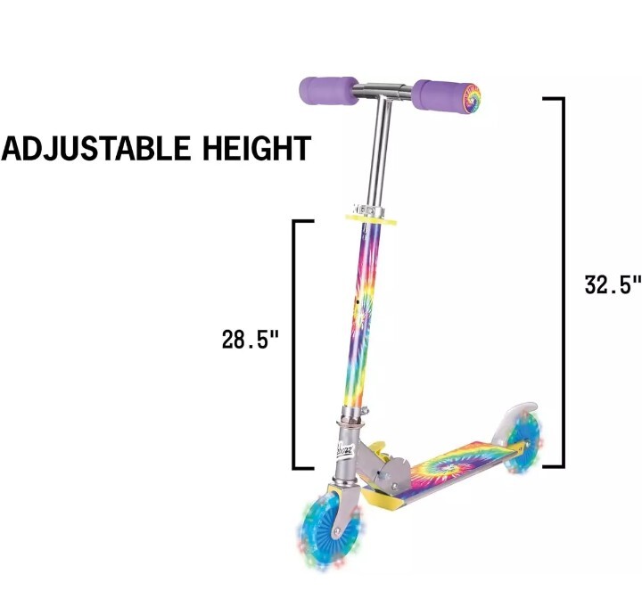 Tie Dye Light Up Scooter New In Box