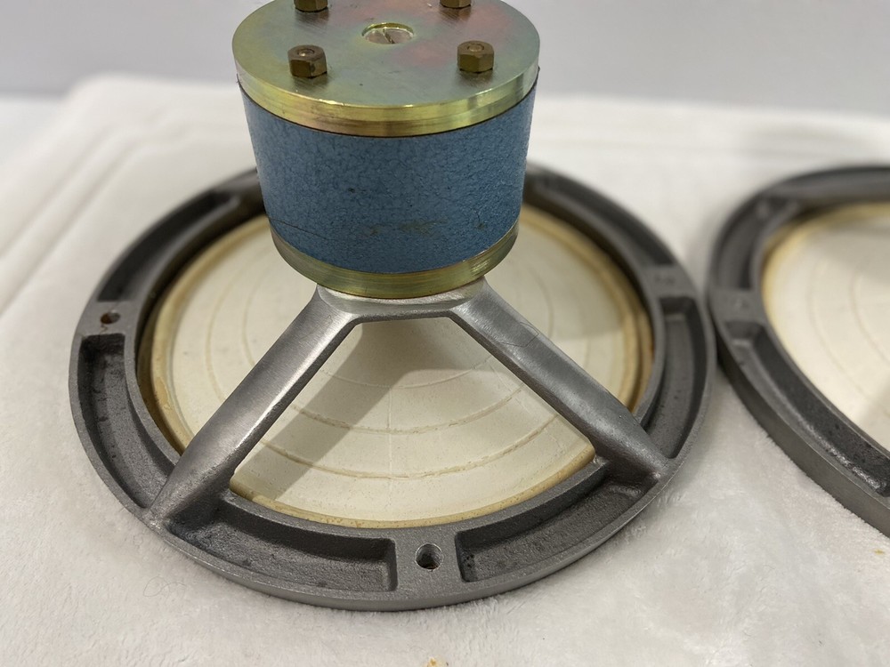 Pair HARTLEY - LUTH 220 MSG Pull Range ALNICO 10inch Speakers