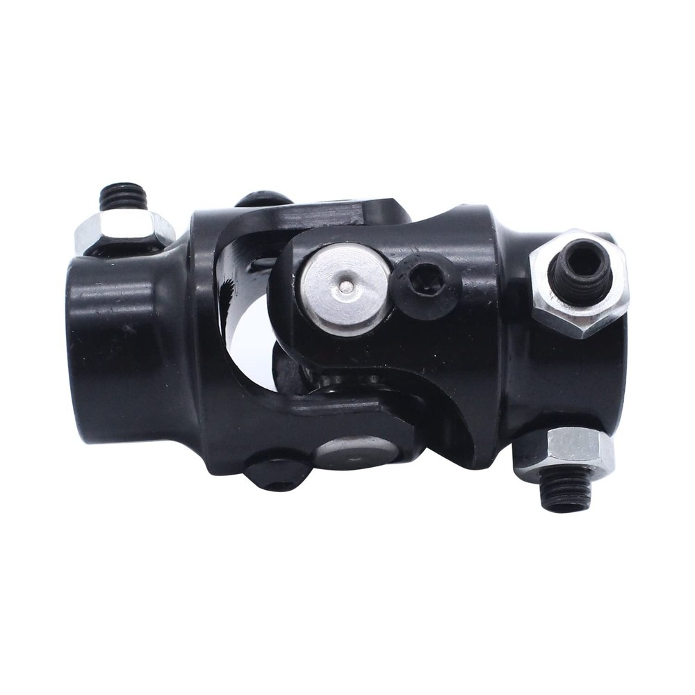 Universal Steering U Joint 3/4-36 Spline X 3/4" DD Black Maximum black