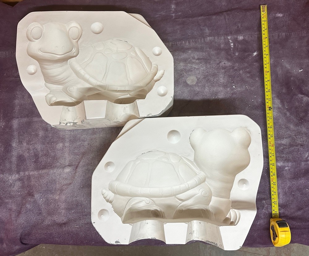 Clay Magic 4121 Shelly Turtle Ceramic Mold