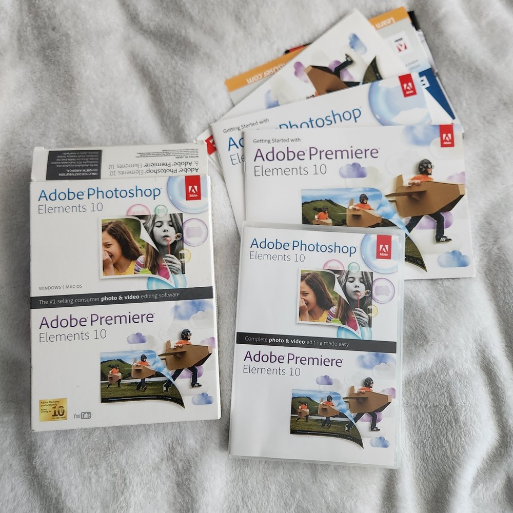 Adobe Photoshop Elements 10 for PC, Mac Includes serial number