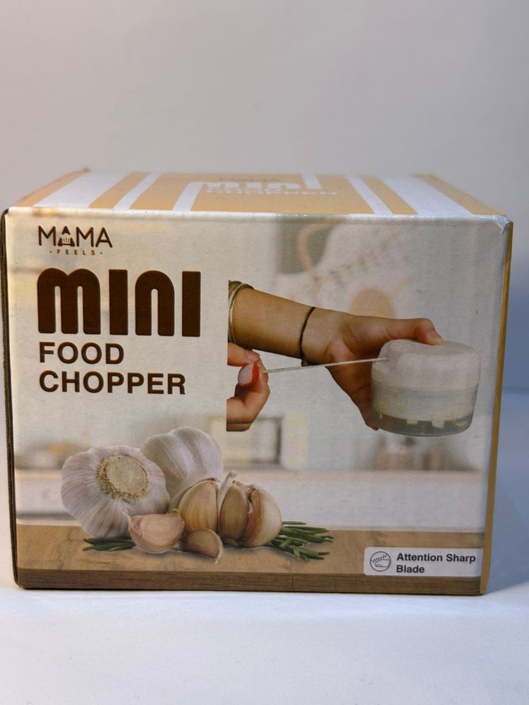 Mini Pull String Garlic Onion Ginger Chili Chopper Manual Food Processor