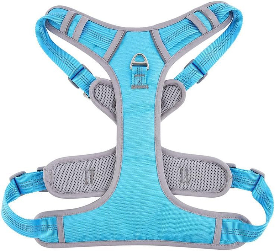 Adjustable Dog Harness - No Pull, Reflective, Soft Padded for Small, Medium, Lar