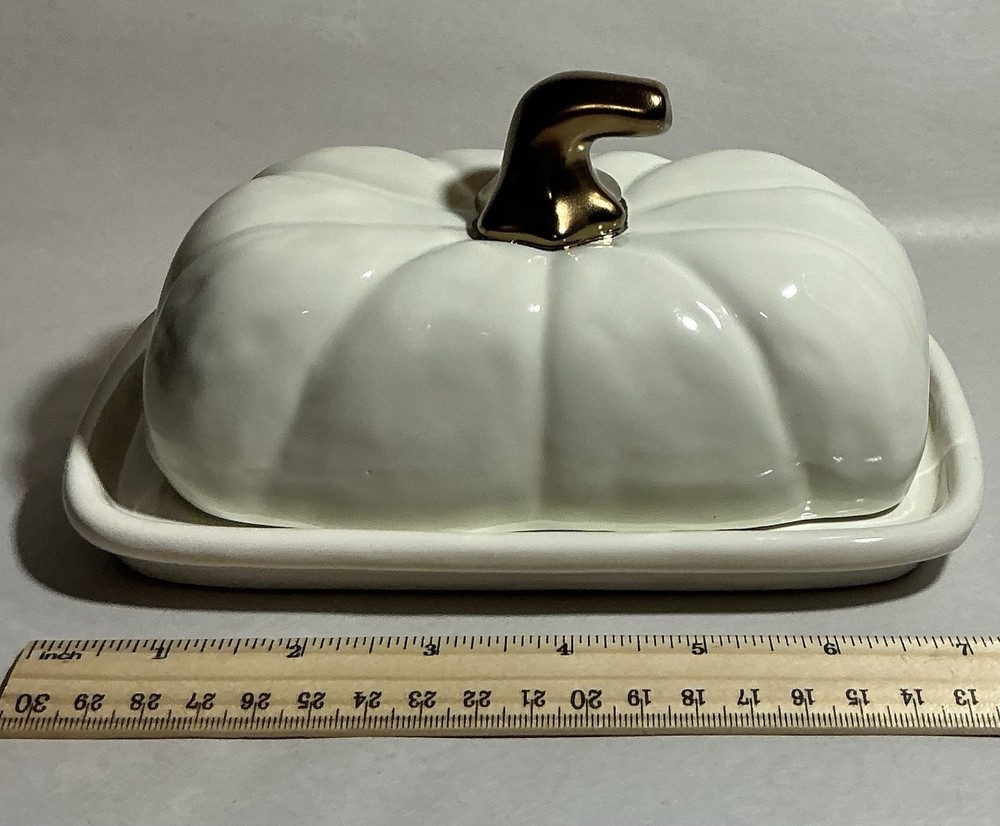 used butter dish