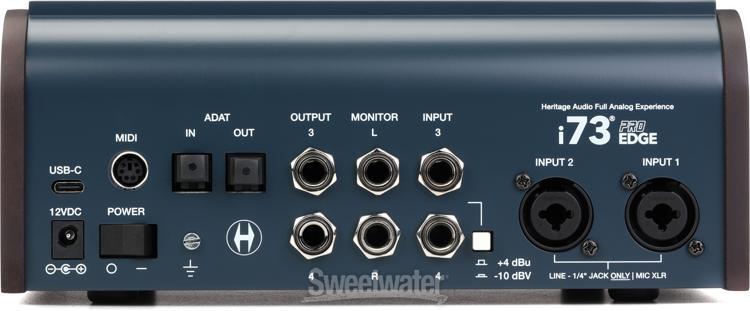 Heritage Audio i73 Pro Edge USB Audio Interface