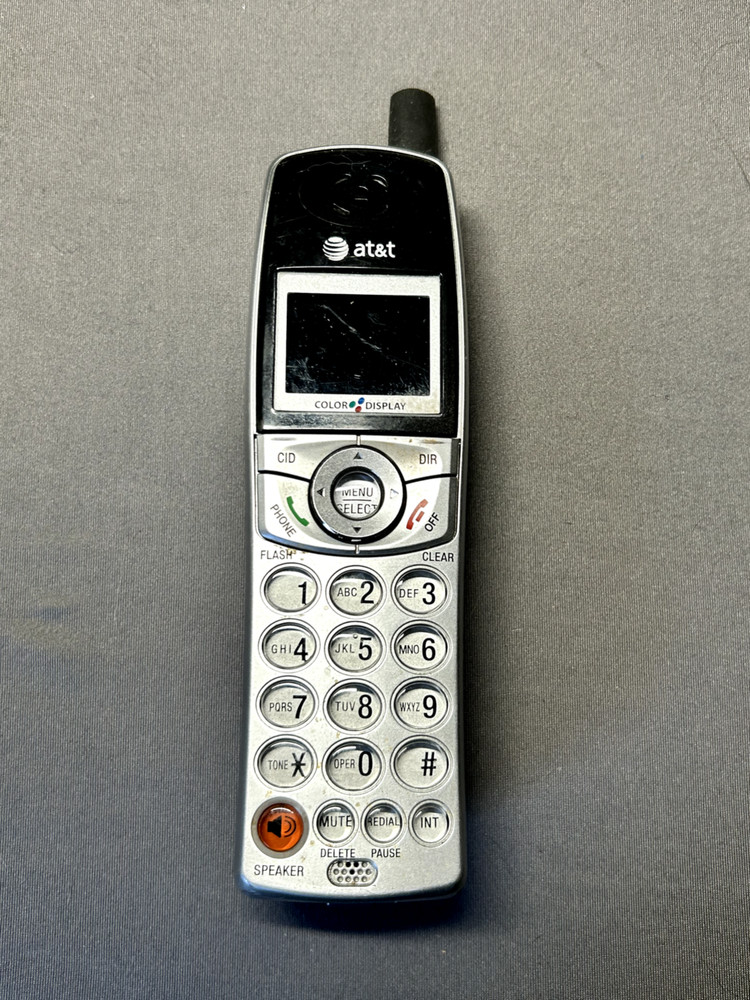 AT&T E6014B Handset Color Display Screen No Battery