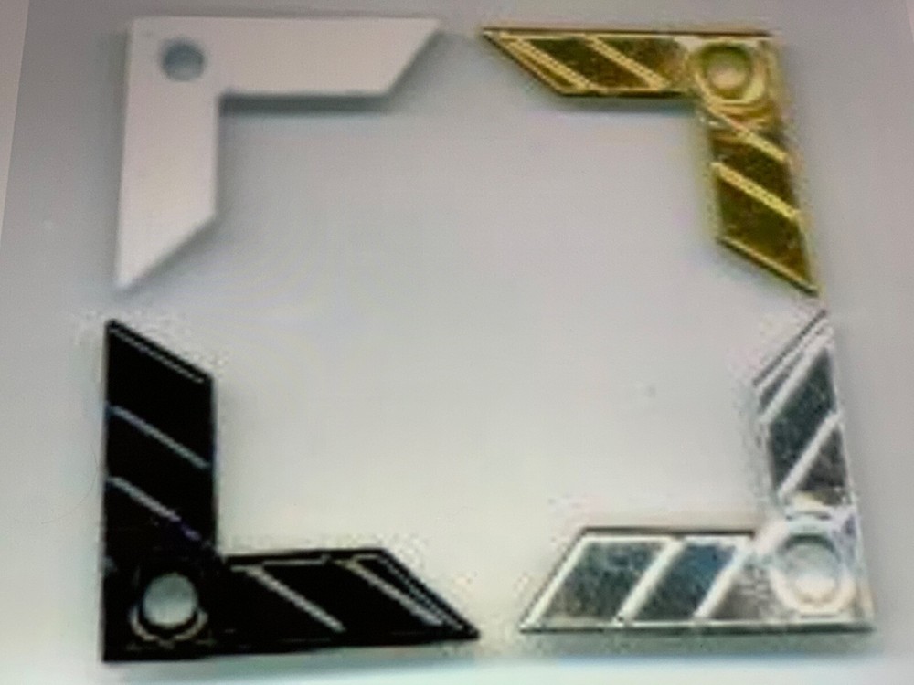 BRADS CORNER QUICKLET #2 BRADS 20 PCS BRADS CORNER QUICKLET #2 BRADS