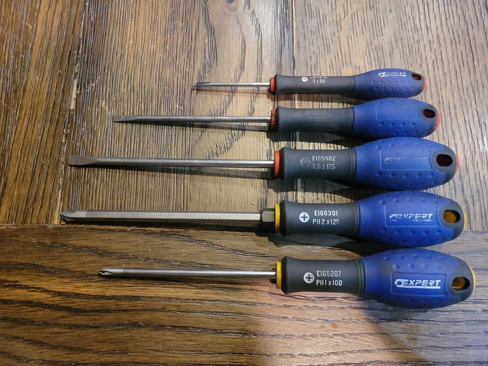 Mac Tools EXPERT 5 piece screwdrivers