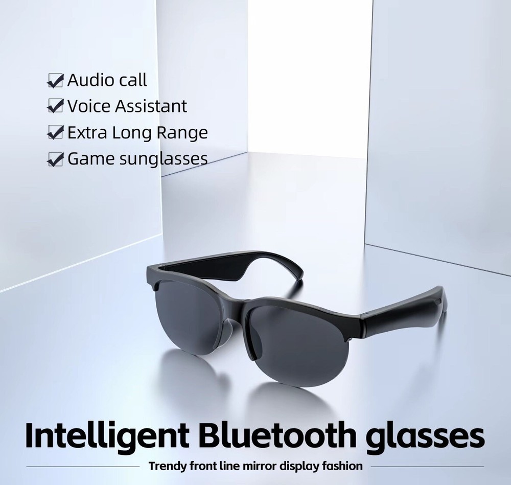 1 Pack XG88 Pro Smart Glasses, Wireless Bluetooth