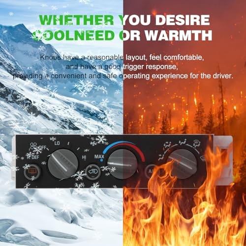 Climate Control Module AC Heater Control Panel for GMC Rear Window Heater