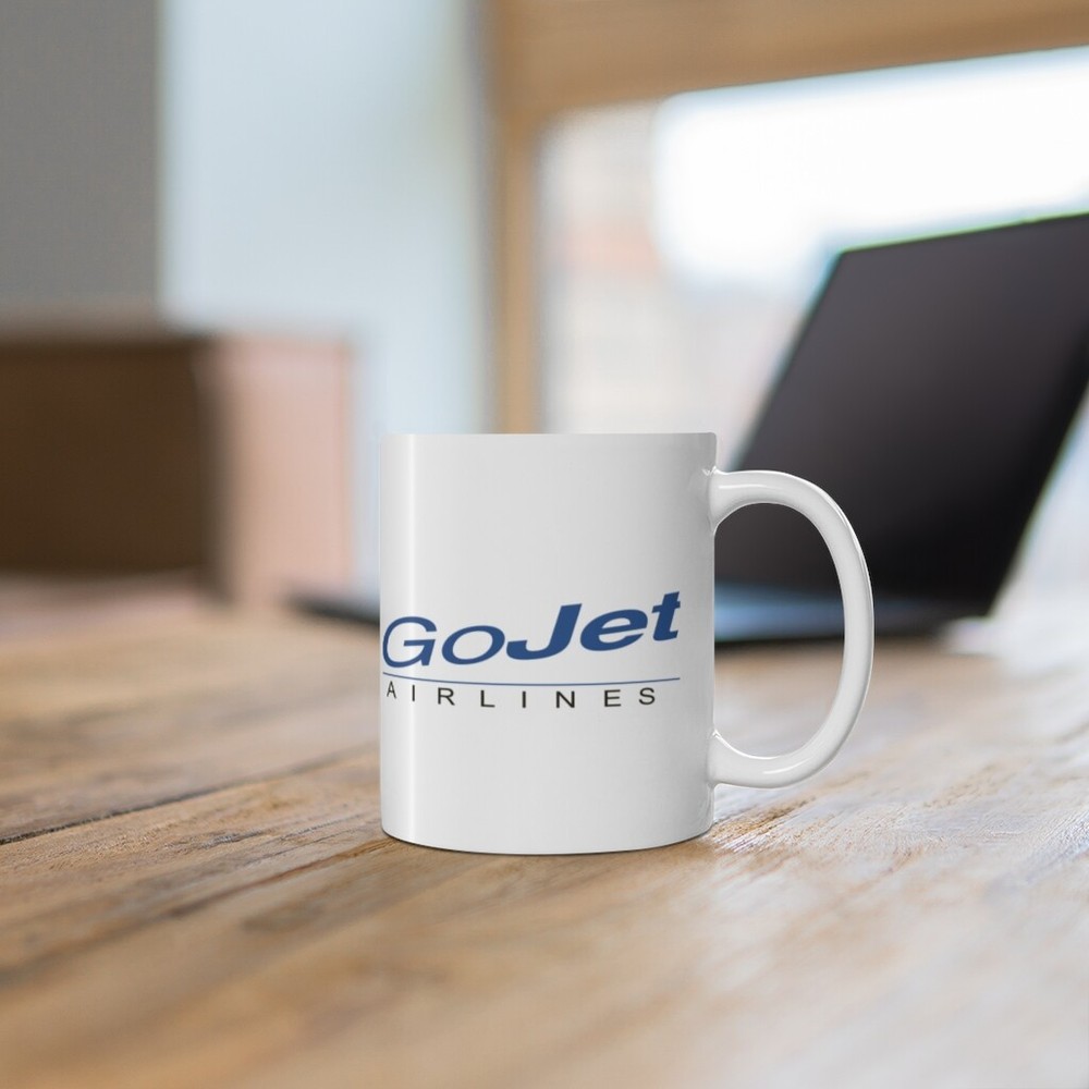 Go Jet Airlines Coffee Mug