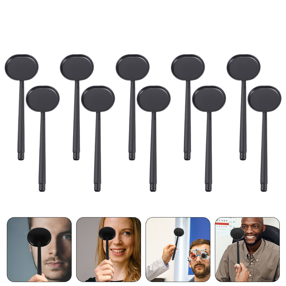 10 Pcs Occluder Eyesight Test Tools Vision Test Eye Cover
