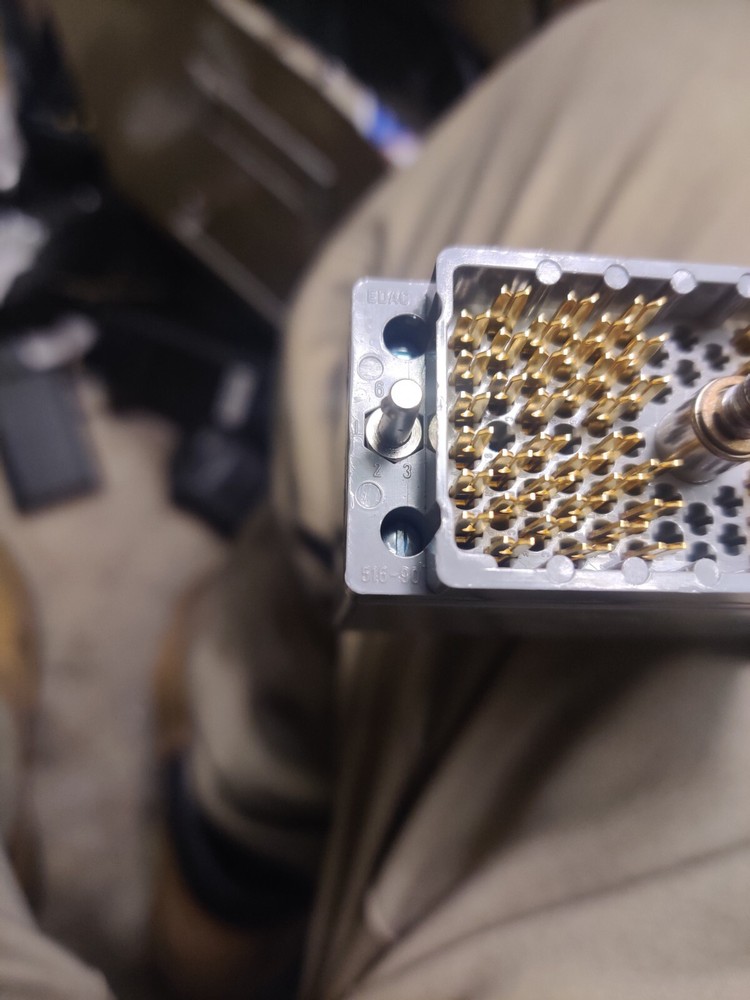 Edac 90 Male Connector Pair