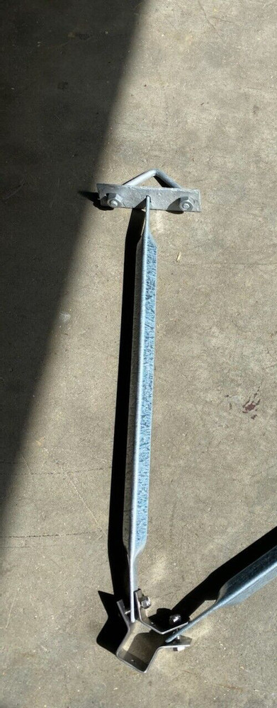 Mounting Block for Windmill Tower Pump Pole Guide 3" angle tower, ONE or MORE