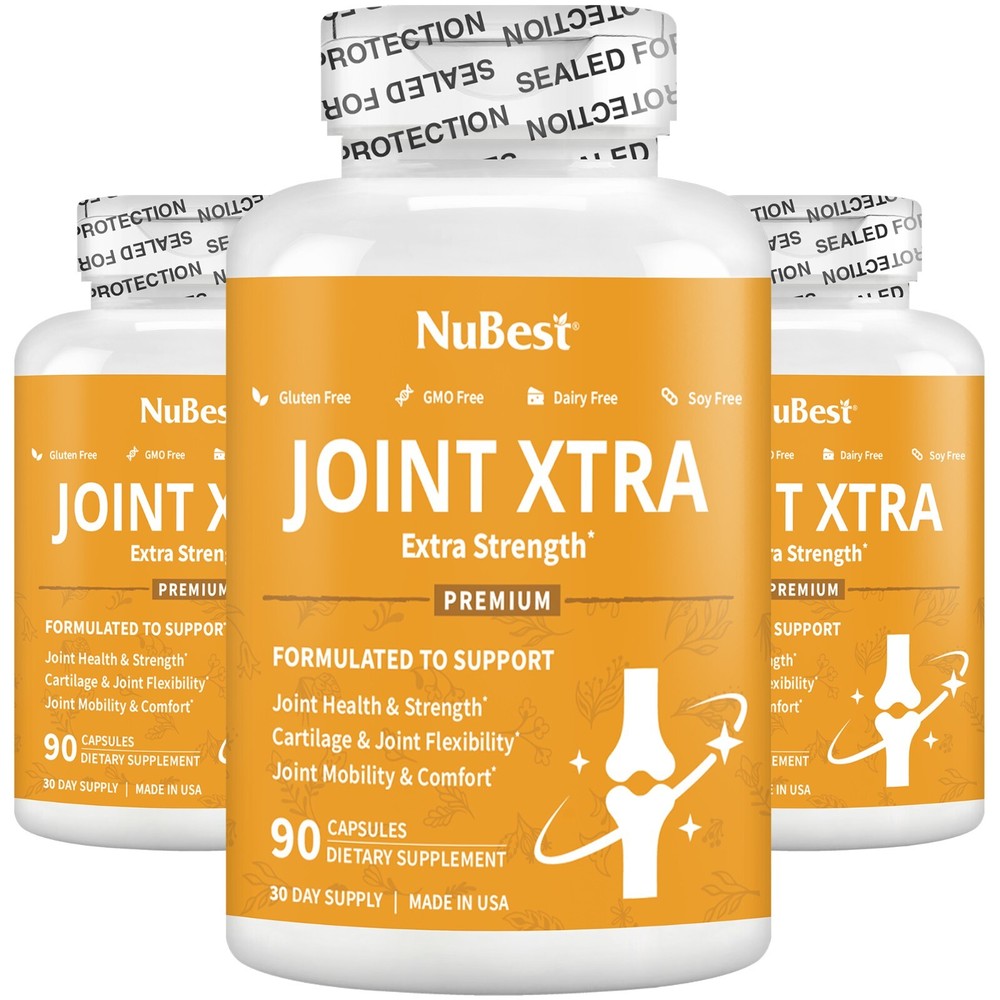 Joint Xtra - Joint Strength & Flexibility, Glucosamine  & Chondroitin - Pack 3