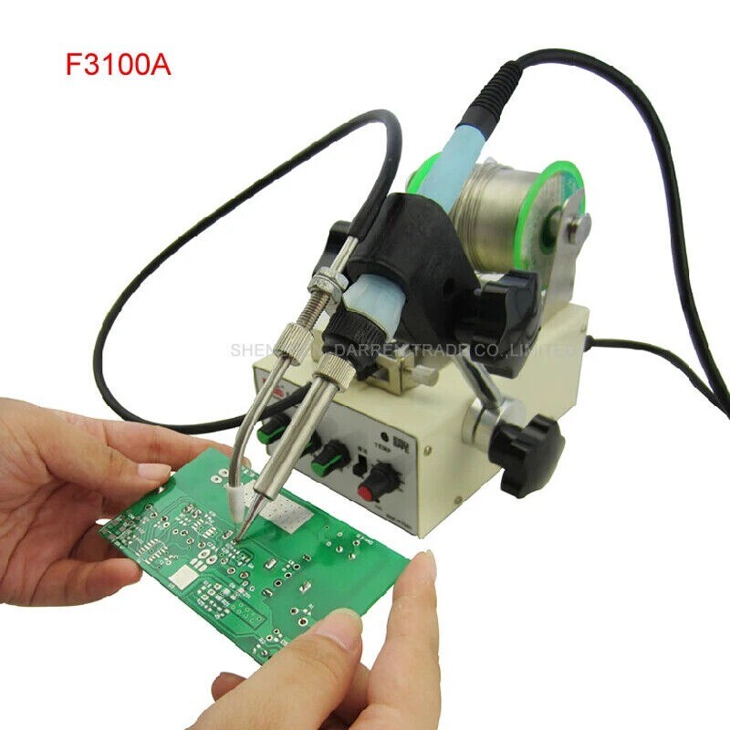Automatic Tin Feeding Machine Multi-function Foot Soldering Machine F3100A。