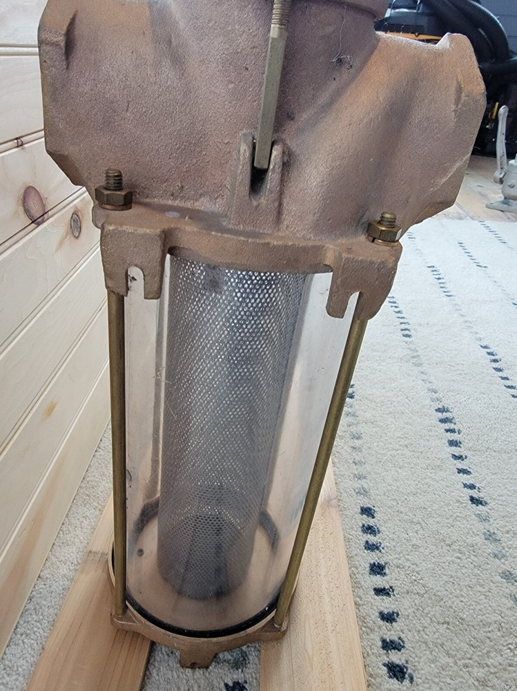 2" Buck Algonquin bronze sea strainer