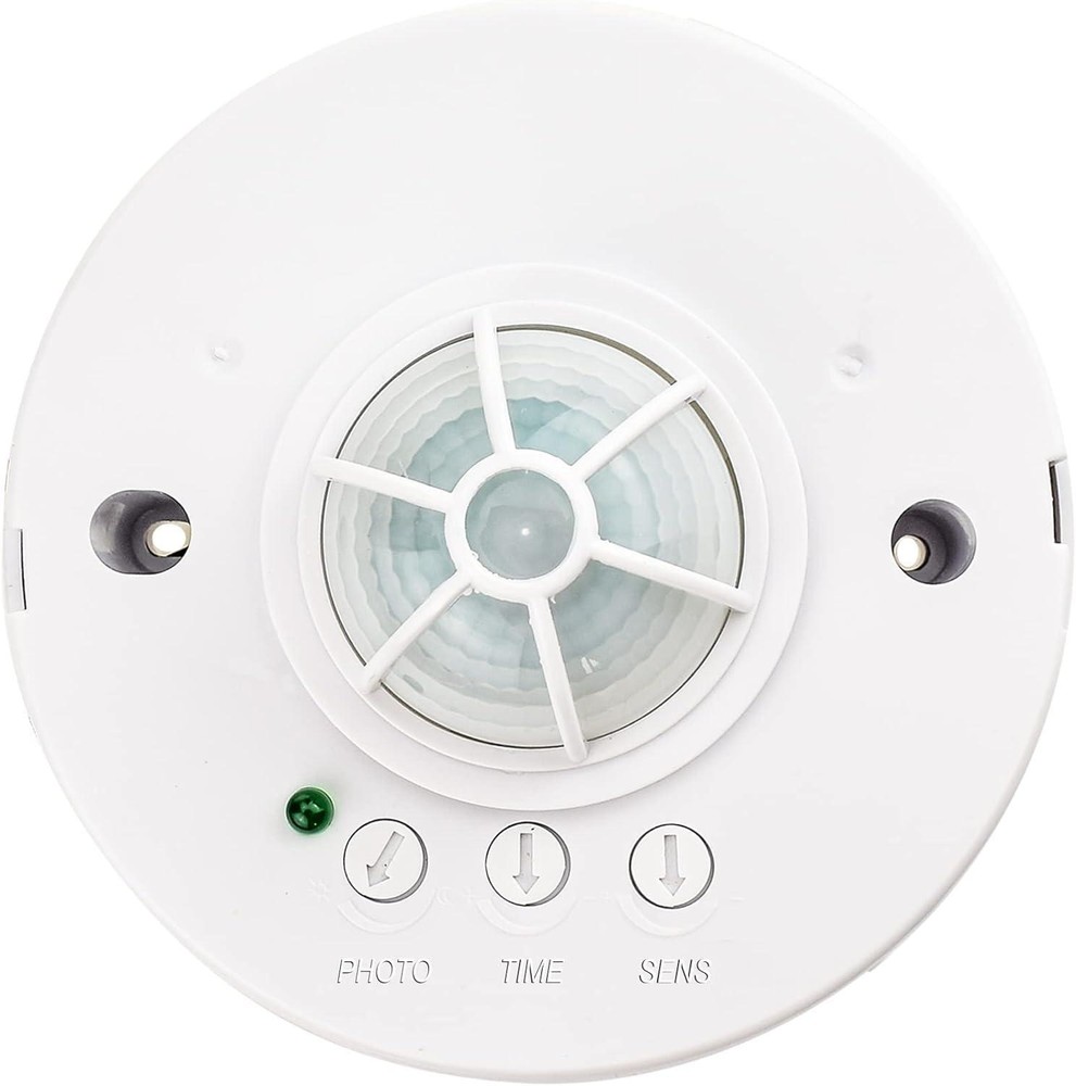 YCA1001 Ceiling Mount PIR Motion Sensor Light Switch, 360 Occupancy Sensor Lamp