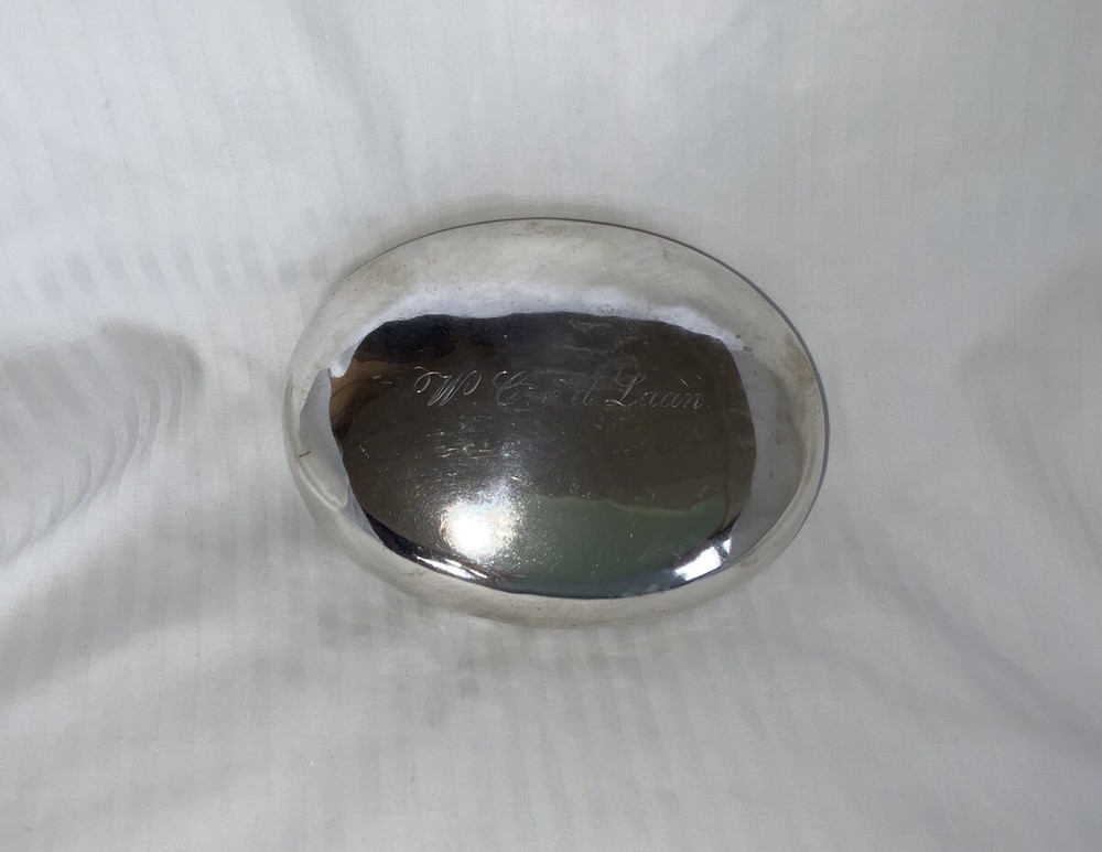 Antique Sterling Silver Repousse Box