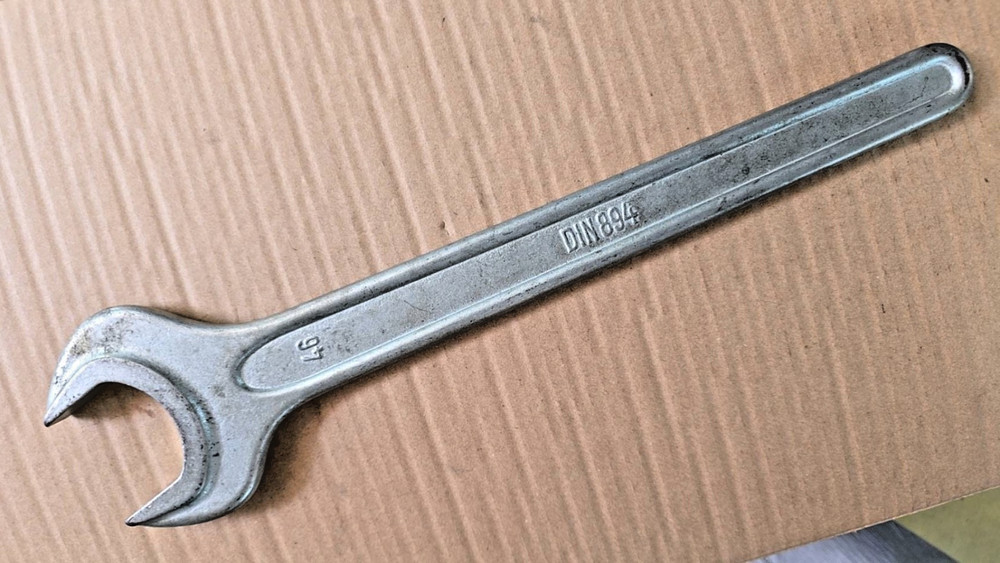 46MM Wrench, POLAR cutting Machine tool.
