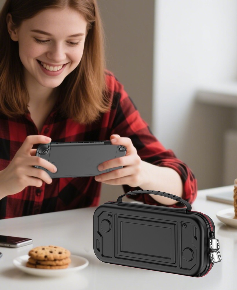 Switch Carrying Case Hard Shell Protective for Nintendo Switch 2 Accessories