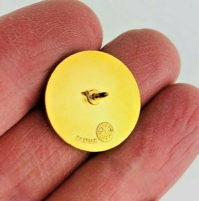 Bastian Boilermaker Union Lapel Hat Pin - Leap into Action 2003 Button *Ea3