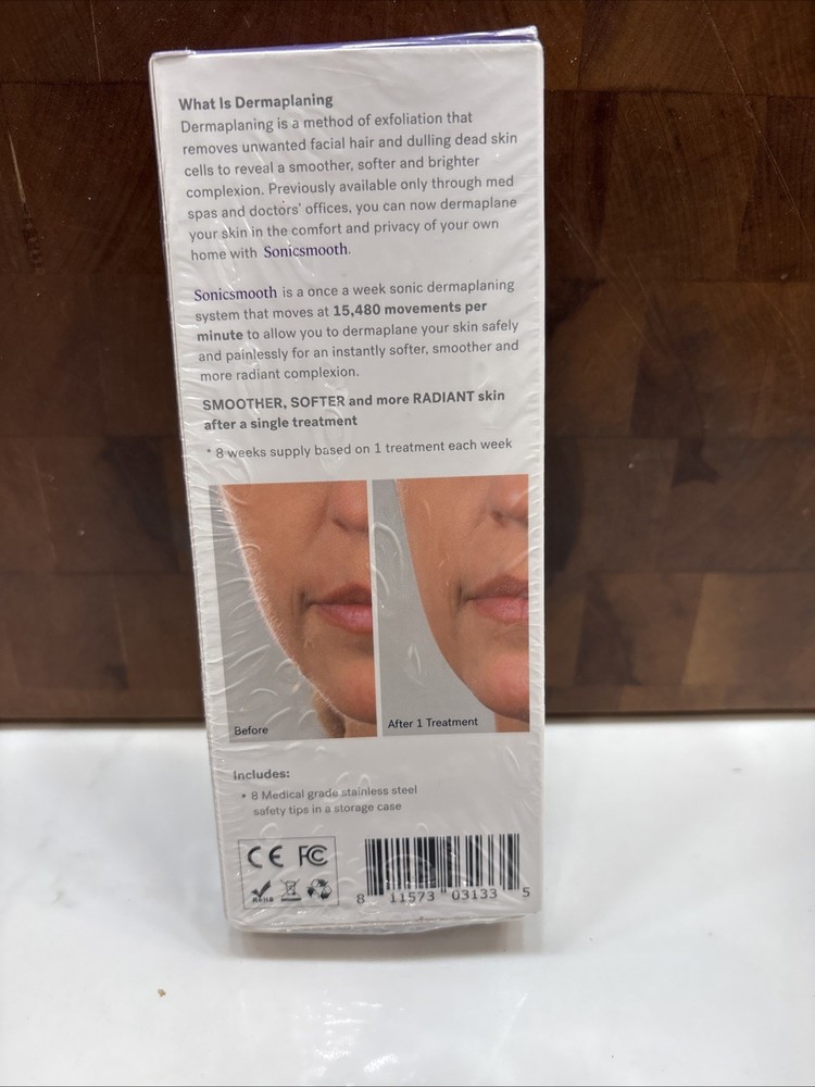 Michael Todd Beauty SONICSMOOTH 8 Safety Tips Replacement Kit Microderm NEW