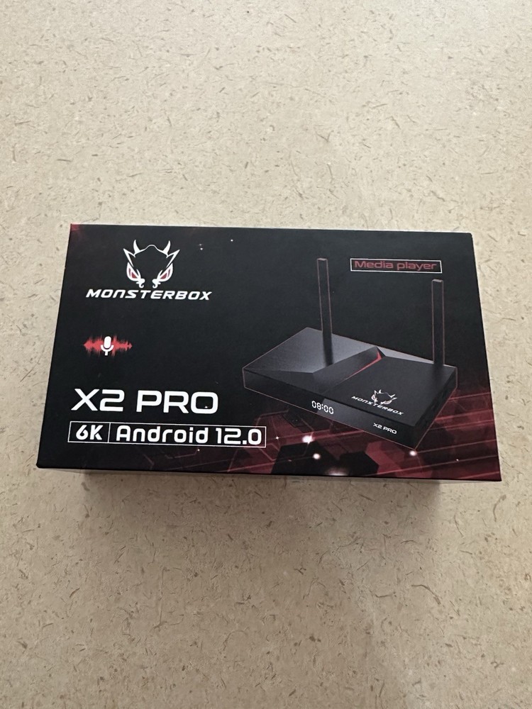 Monsterbox X2 Pro 6K Android 12.0 Streaming Box