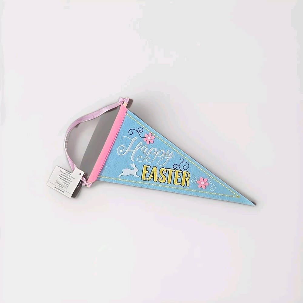 Easter Felt Pennants party Decor Happy Easter