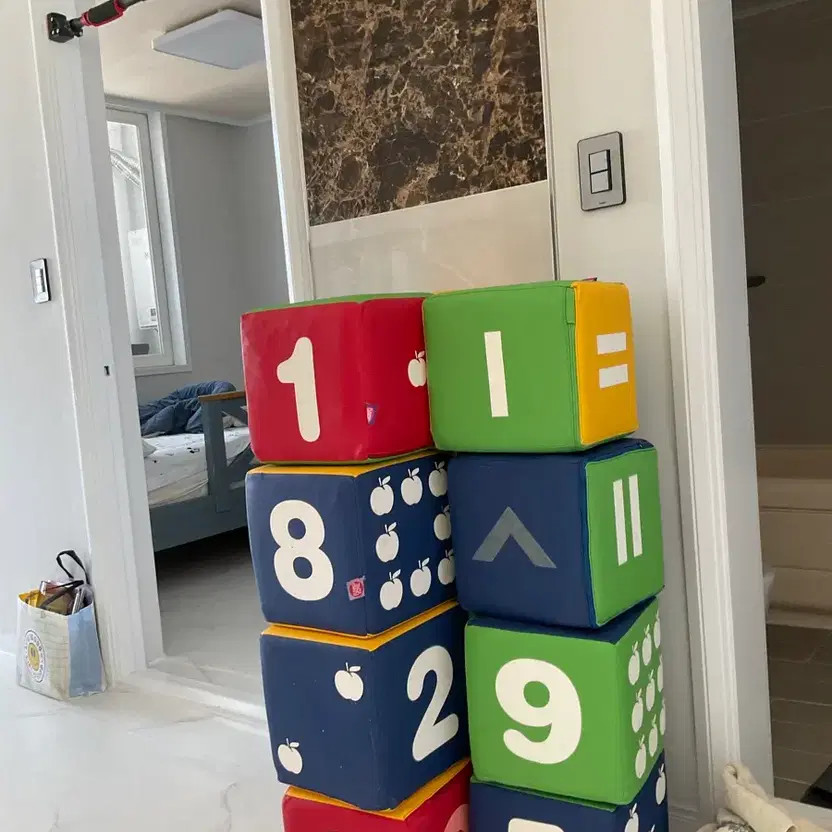 Soft Number Learning Blocks Set for Kids Educational Toy