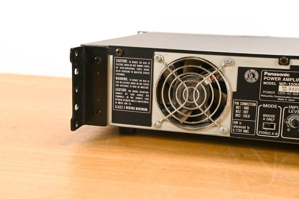 Ramsa WP-1200 2-Channel Power Amplifier CG01Y1G