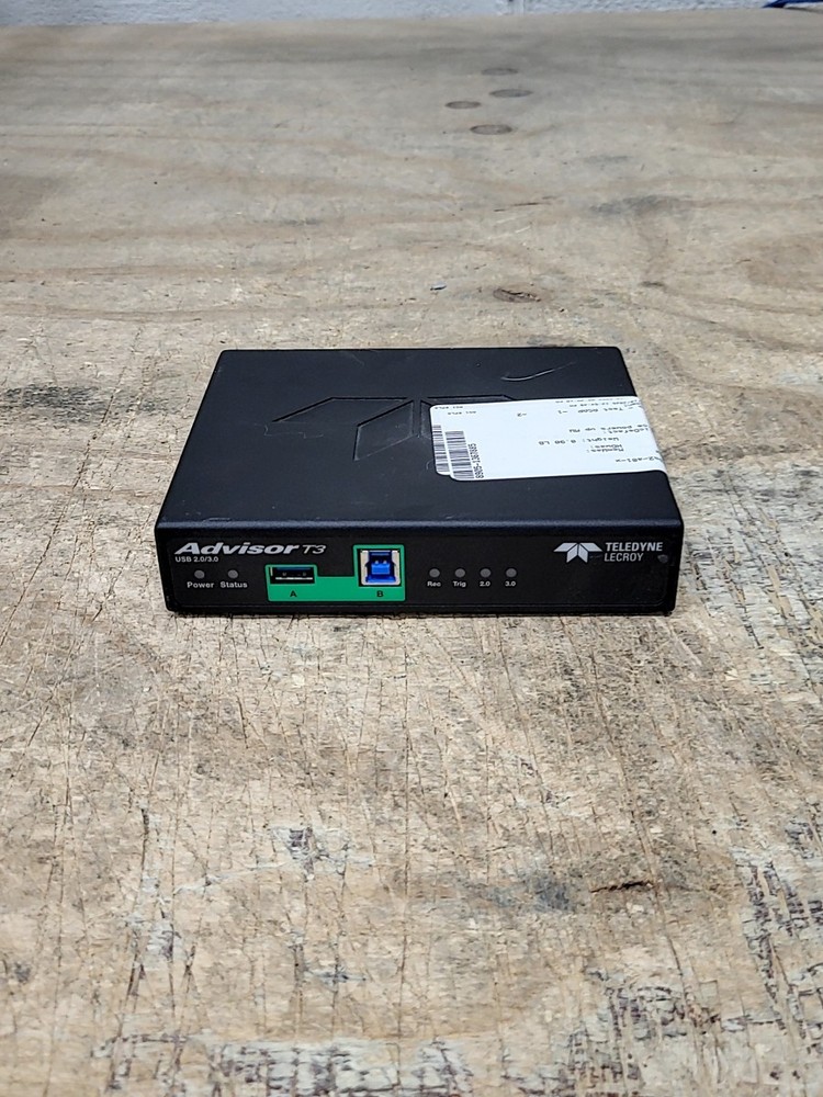 TELEDYNE LECROY Advisor T3 USB-T0S2-A01-X Protocol Analyzer SEE NOTES
