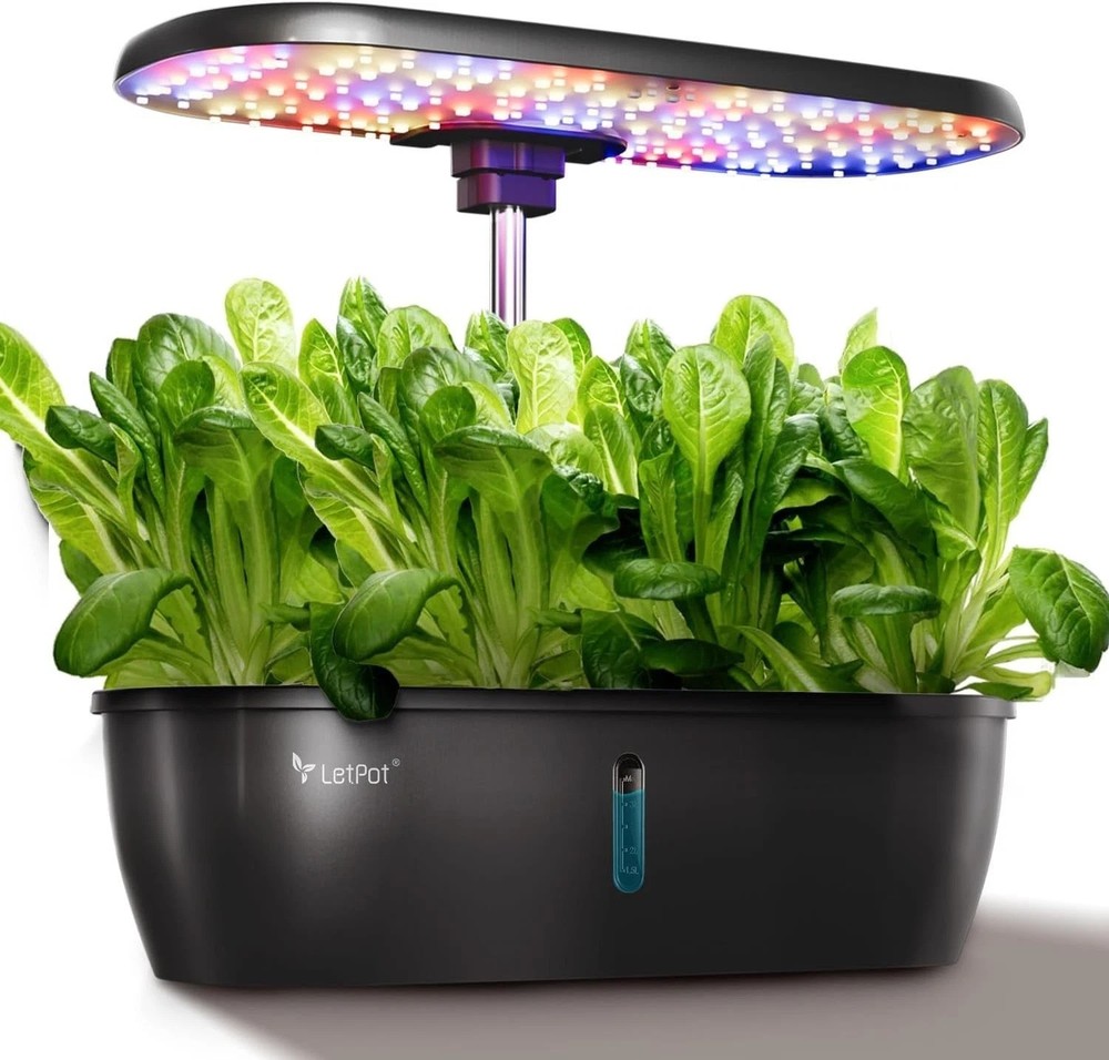 Modern Indoor Growing System with Full-Spectrum Light - Perfect for Kitchen