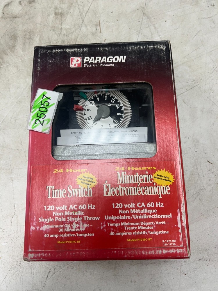 Paragon P101-00PC-RT 24 Hour Time Switch
