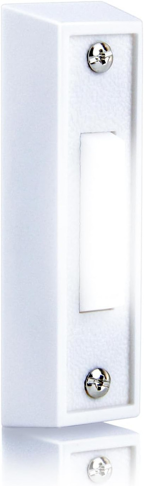 Lighted Wired Doorbell Button LED Wall Mount Low Voltage Switch  with Screws