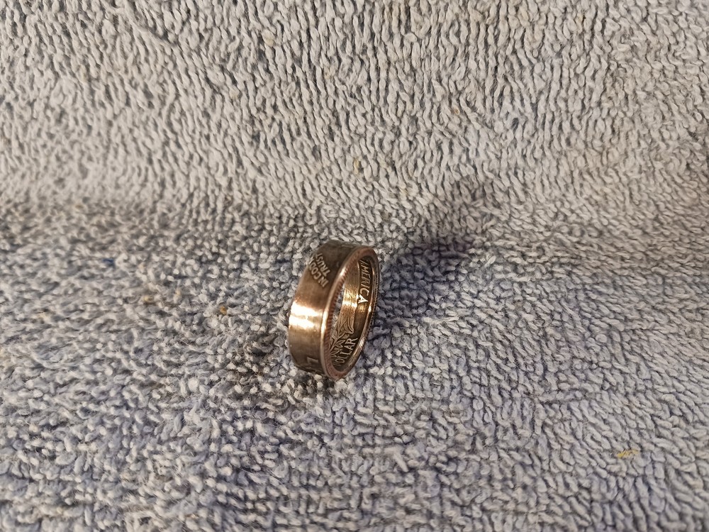 1994 Washington Quarters, Handmade Coin Ring, Size 7