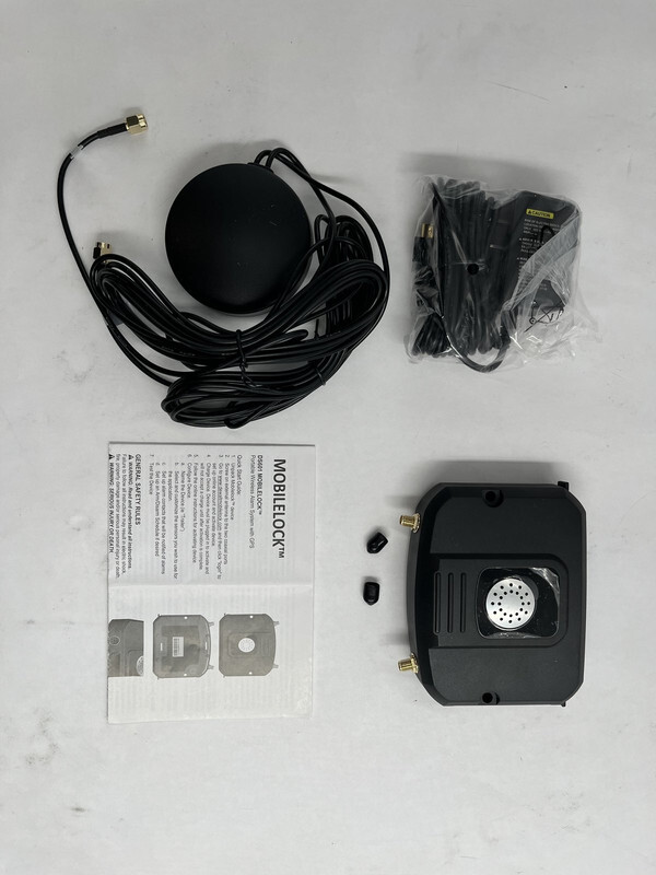 MOBILELOCK DS601 PORTABLE WIRELESS ALARM SYSTEM WITH GPS