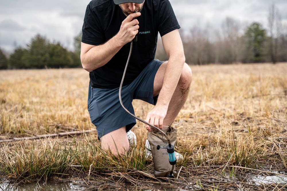 Puribag - Adventure Hydration Bladder 2L Water Purification System