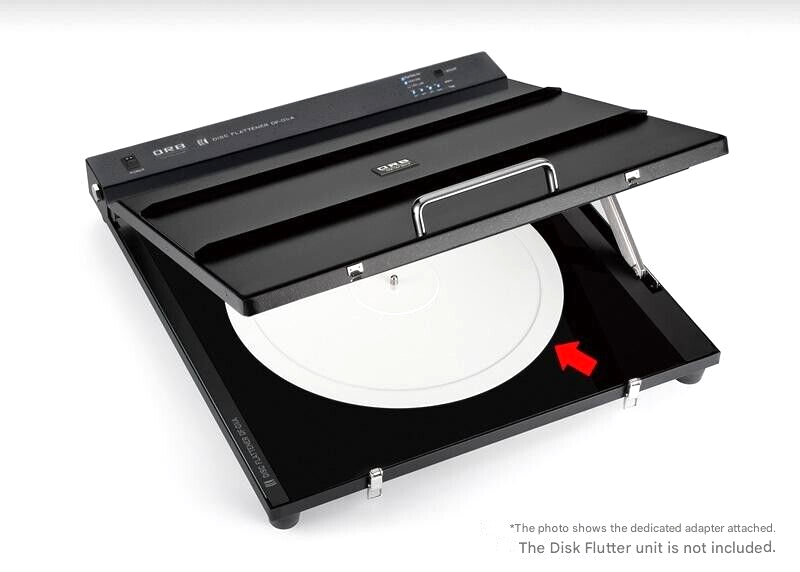 Flat Disc Correction Adapter for DF-01iA Corrects 7 in, 10 in, and 12 in Discs