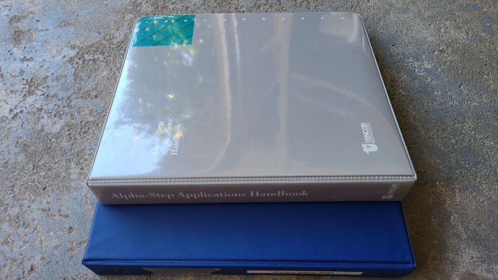 Manuals for Tencor AlphaStep 250 and Application Handbook